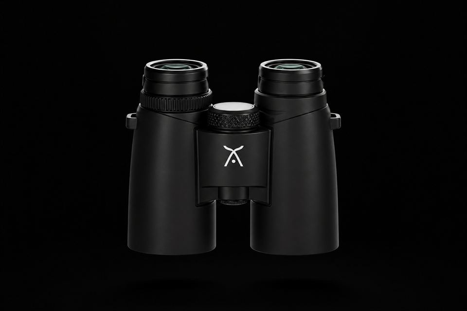 Athena Optics binocular body with central mark